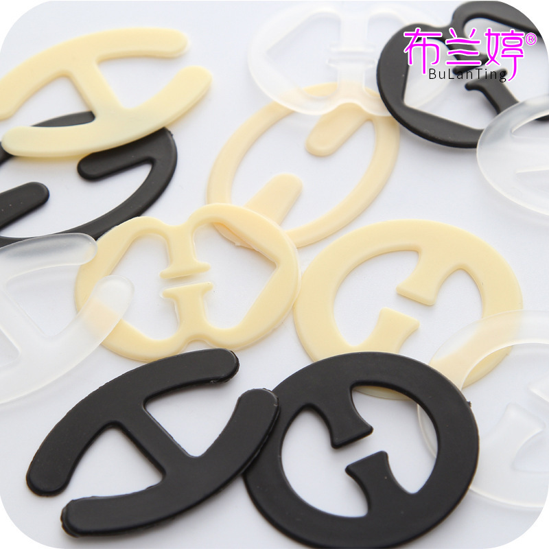 Chest anti-exposure bra shoulder straps cross straps Korean invisible underwear anti-slip buckle up bra underwear accessories