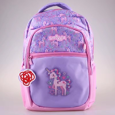 Australia smiggle mochila escolar para estudiantes de primaria y secundaria mochila para niños bolsa de ocio al aire libre mochila de dibujos animados de gran capacidad