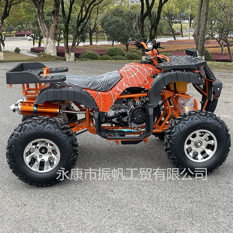 Gasolina de transmisión automática todo terreno ATV 150CC cuatro ruedas de playa de combustible de montaña jungla todoterreno adulto