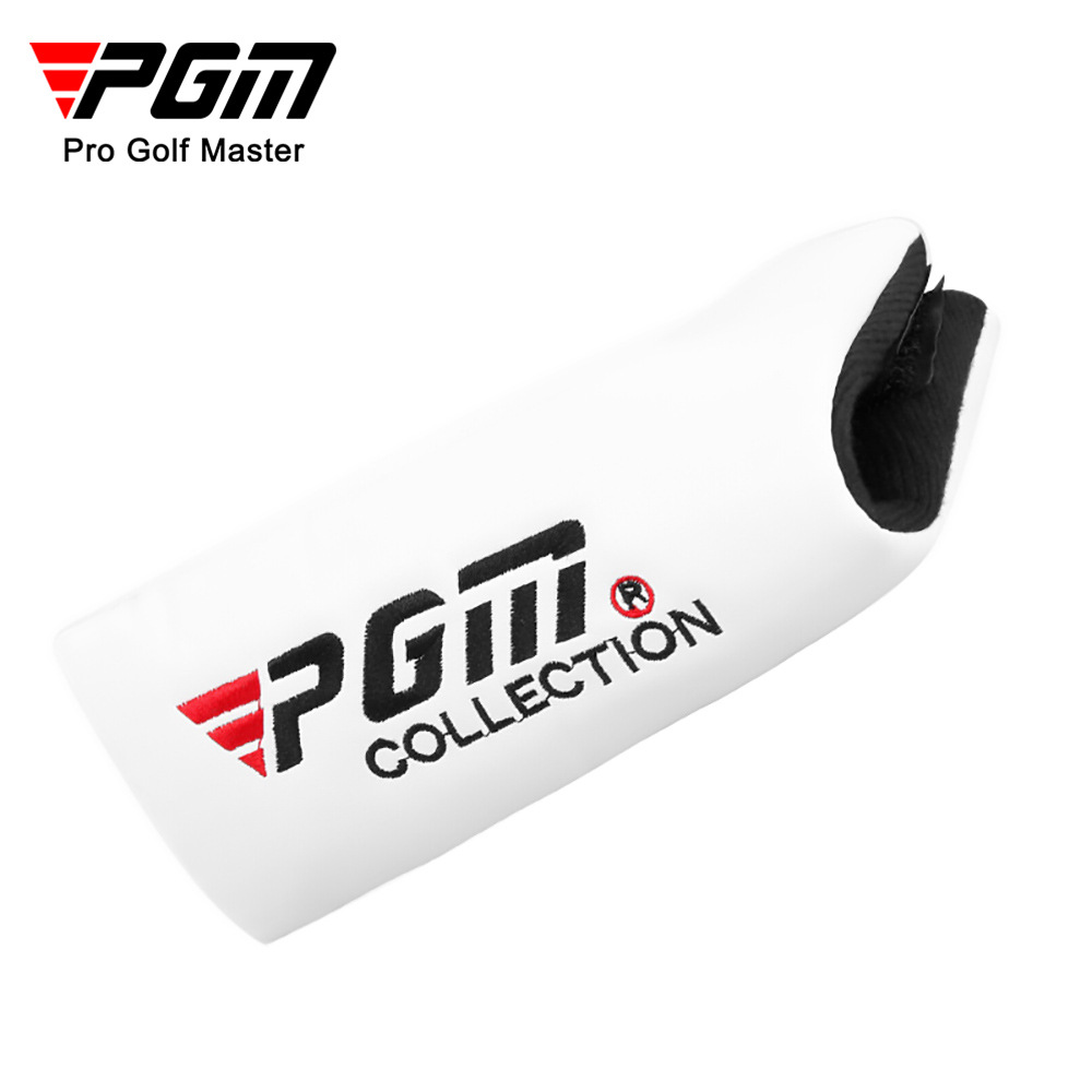 Bộ bọc đầu gậy golf PGM – Bọc gậy gỗ số 1, gậy sắt, gậy đẩy, phụ kiện chơi golf — Bọc Gậy đẩy trắng đỏ, Bộ bàn ủi GT004, Bọc thanh đẩy màu đen, Bọc thanh đẩy trắng tím