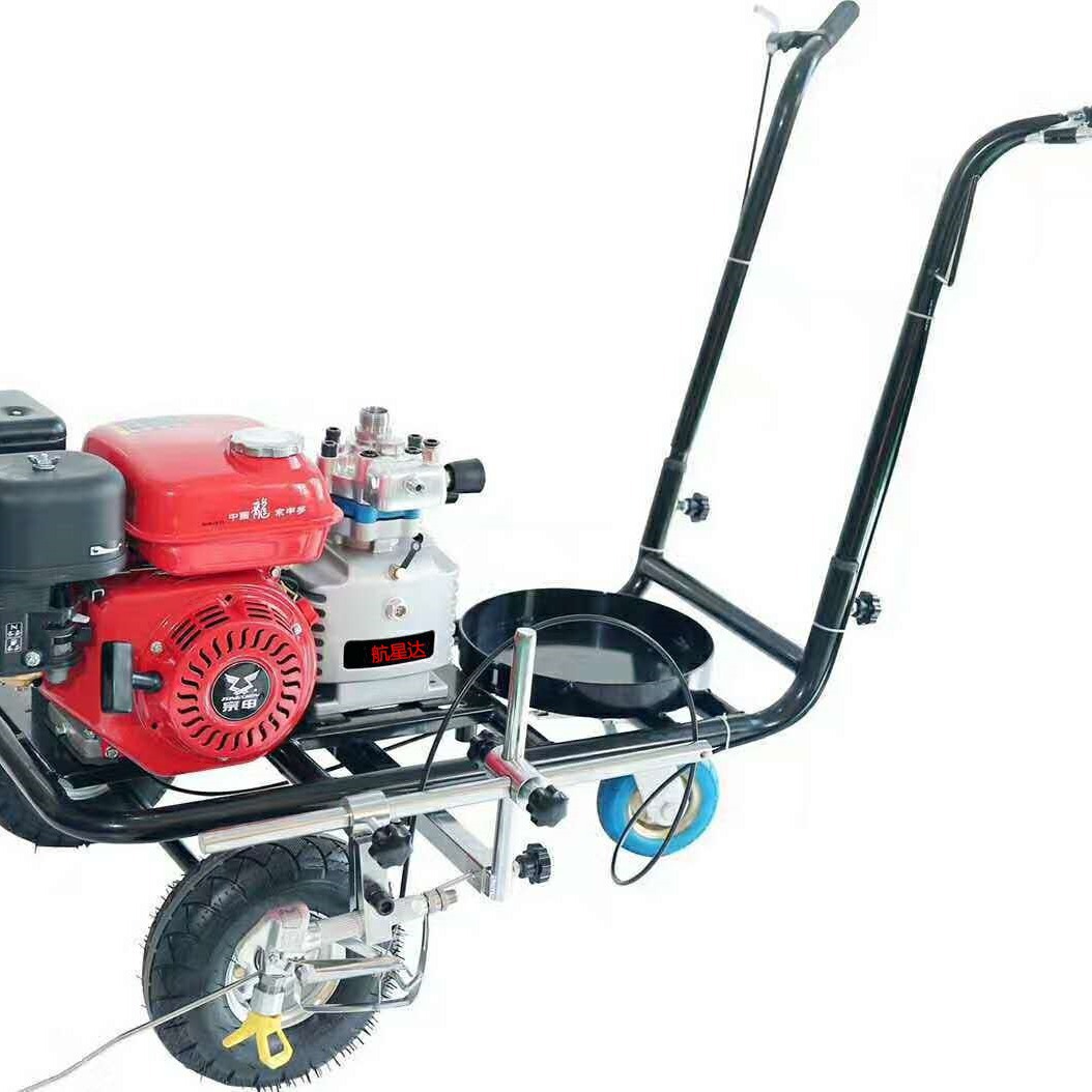 HXD-4800A冷喷划线机 地下车库划线机 工厂道路划线 小区划线机