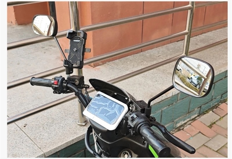 Suitable for the Original Reflector Mirror of the Saige Black Knight Electric Vehicle, the Black Knight Rearview Mirror, Square Universal Type