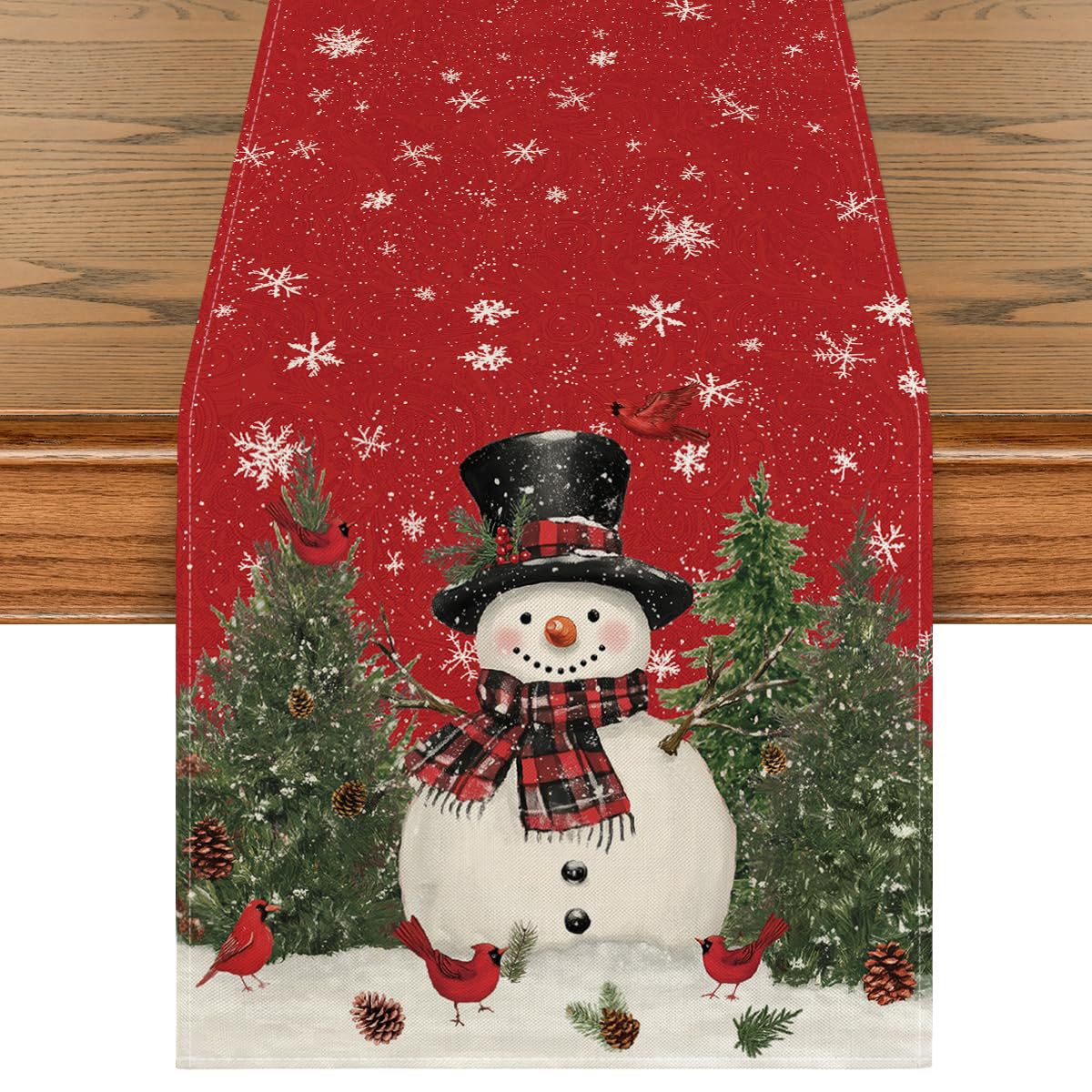 Table Runner, 13__ x 120__ Red