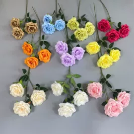 仿真花;仿真绿植;仿真玫瑰