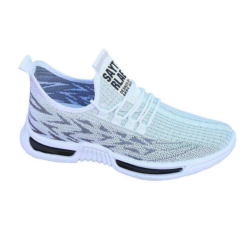 Primavera y verano zapatos de hombre nuevos zapatos de coco de malla de hombre zapatos deportivos de tendencia antiolor zapatos de malla transpirables zapatos de hombre guapo