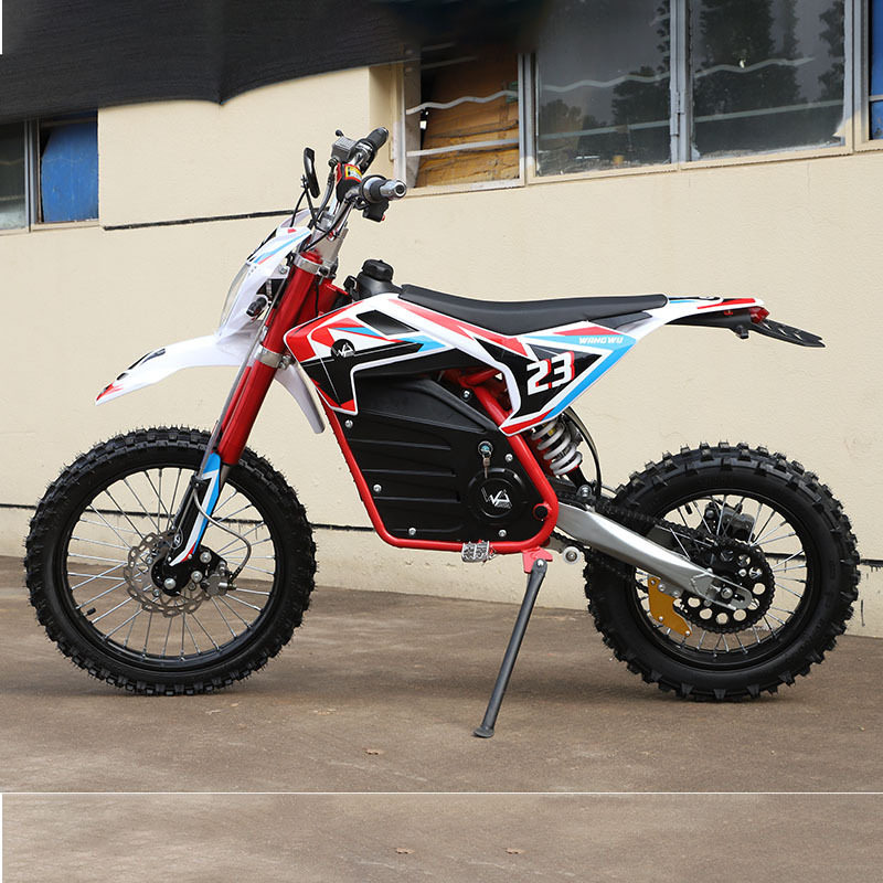 Factory Produces Youth Electric Off-Road Motorcycle 60V2000W1500W20A Lithium Battery Two-Wheel Venue Vehicle