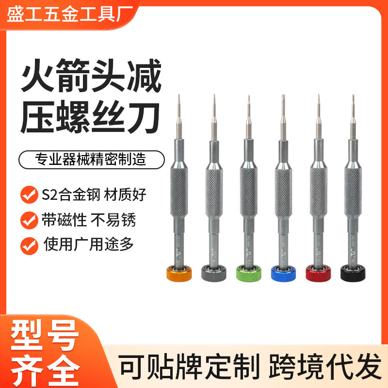 Cross-Border Applicable Apple Mobile Phone Repair Tools Manual Cross Screwdriver Triangle Decompression Screwdriver Mini Screwdriver
