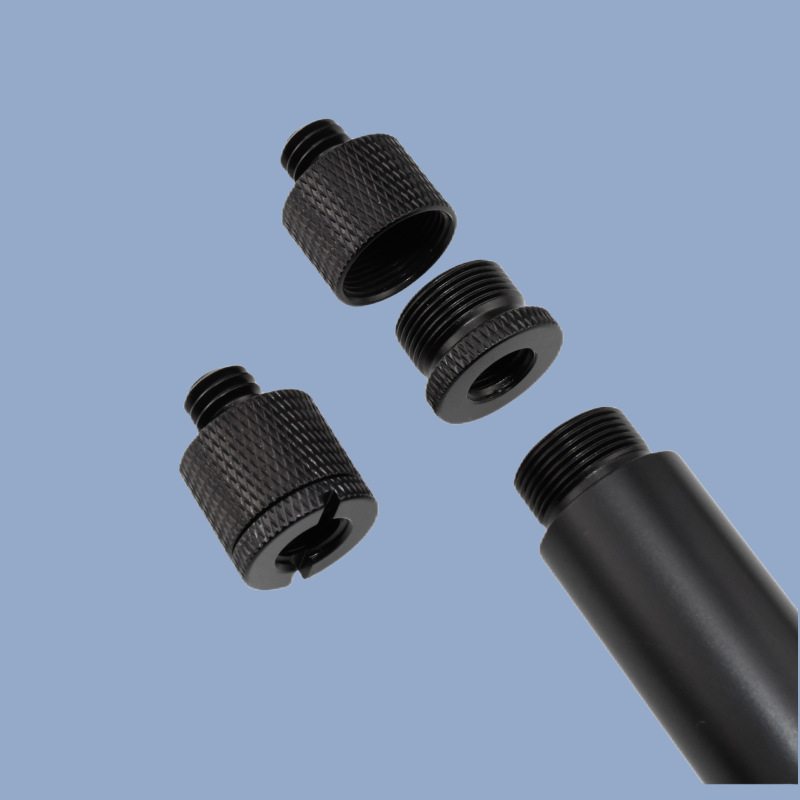 Soporte de micrófono con varilla de extensión voladizo adaptadores 1/4 3/8 5/8