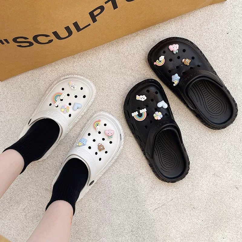 Shoes, sandals, footwear, cute beach slide, slippers, 2022 collection, internet celebrity