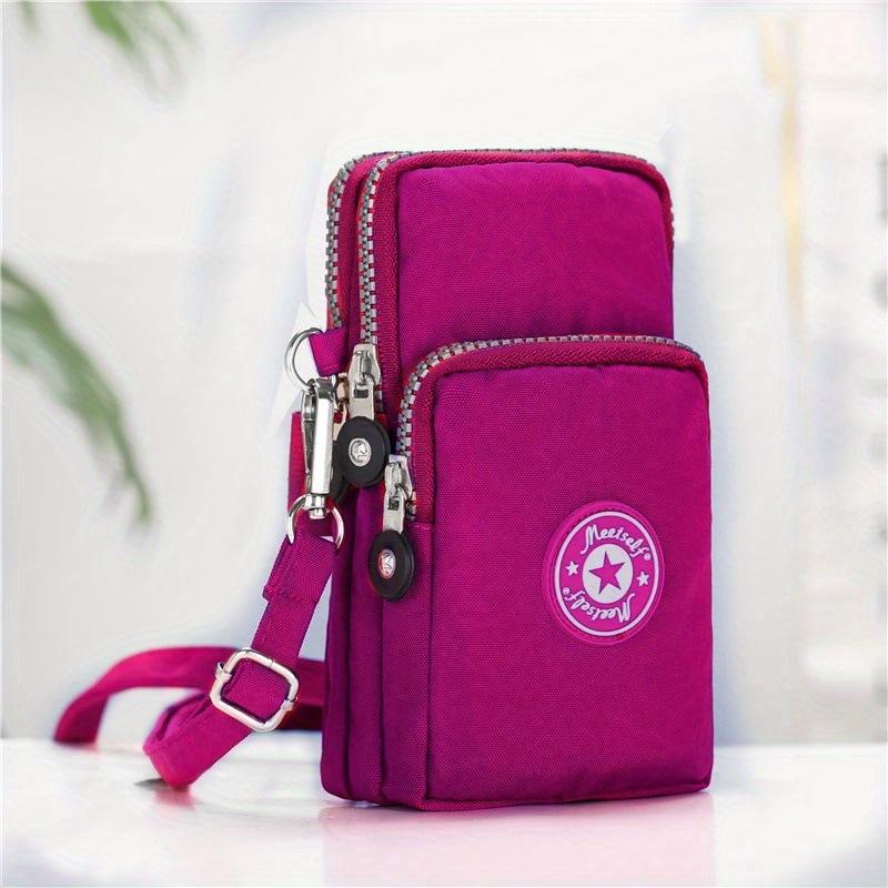 Fábrica directa para bolsos de teléfono móvil bolsos de mujer bolsos de pantalla grande bolsos de cambio bolsos de cuello bolsos de muñeca para correr mini vertical