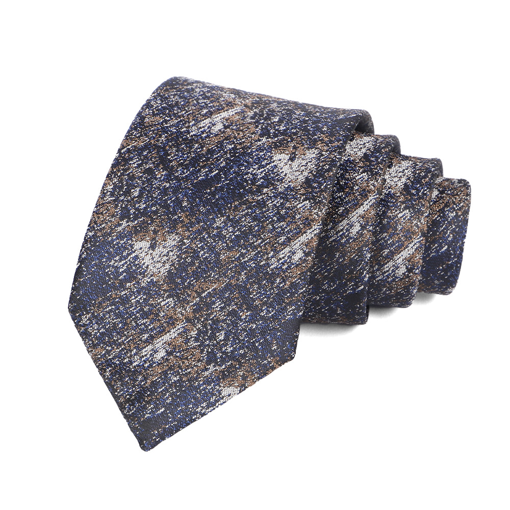 Corbata de hombre 8cm para hombre, bordado jacquard de alta calidad para hombre, corbata de negocios, corbata de seda de poliéster, fábrica al por mayor