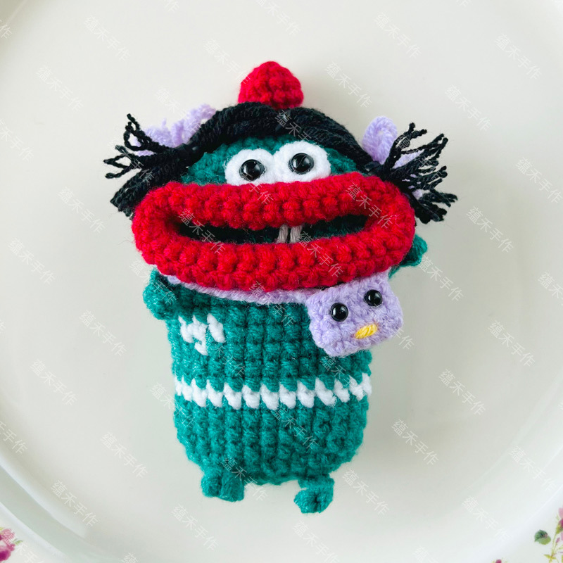 크리스마스 그린 슈트 헤드 [가방 포함]