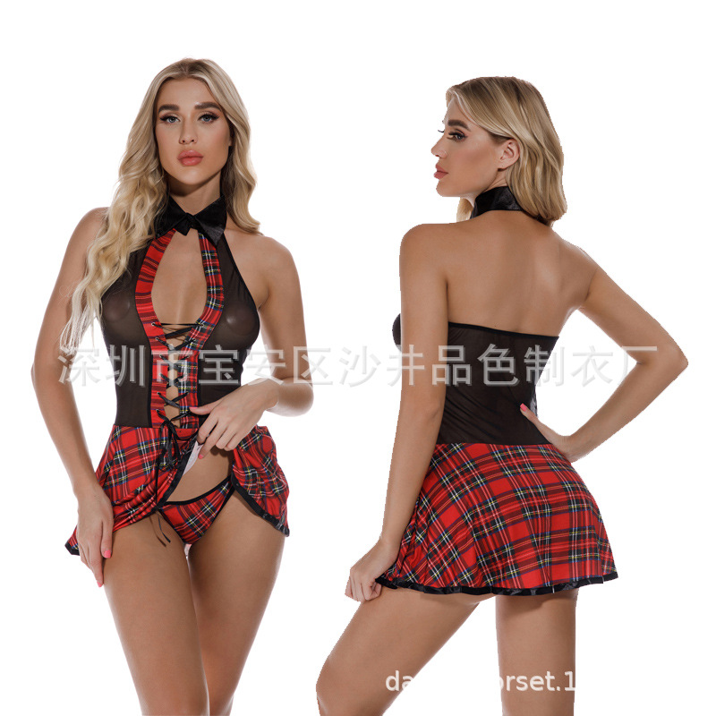 歐美性感情趣內衣 廠家批發 亞馬遜ebay外貿貨源 情趣睡衣 學生裝