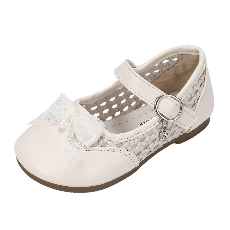 Dulces zapatos de arco para niños 2026 primavera y otoño nuevos zapatos de suela suave de moda versátiles zapatos de estilo princesa marizhen zapatos image 6