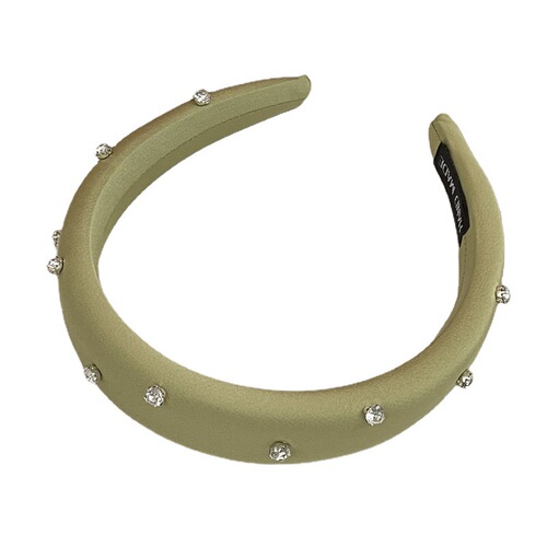 Internet celebrity rhinestone headband for women  new style sponge headband high skull hair bundle for outing high-end pressure-sensitive hairpin