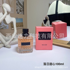 外国貿易香水卸売ヴァレンティノパンクサンセットスイートハートレッドスカート反乱彫刻女性の香水強い香りが長持ち