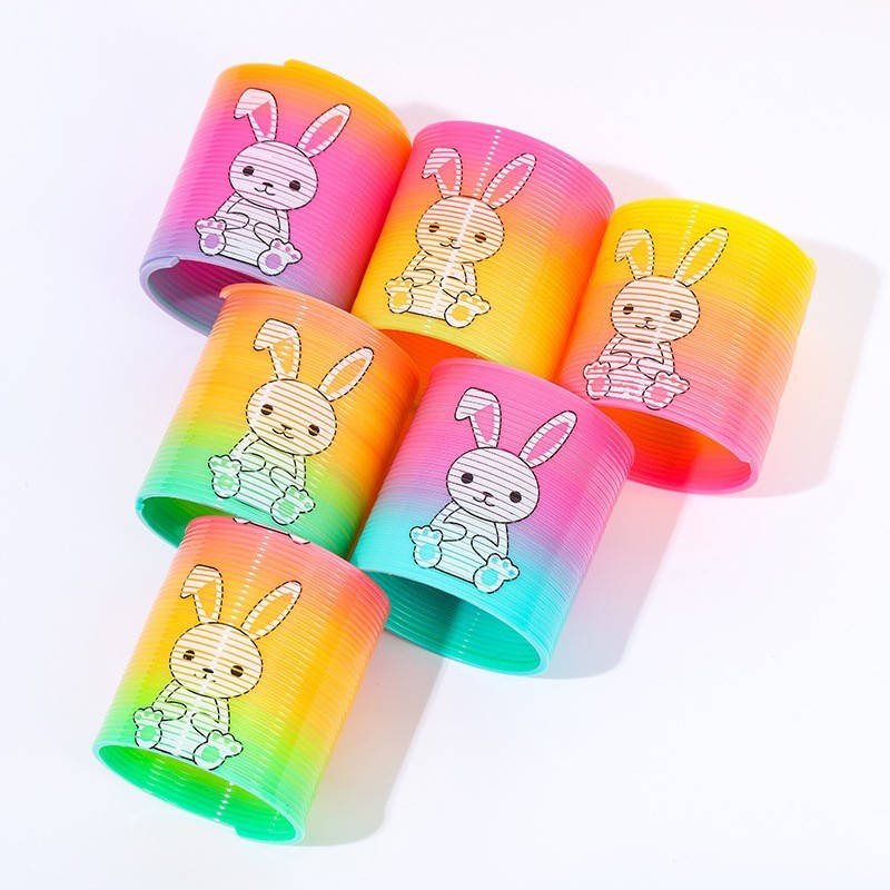 メーカー魔力虹輪ミニ笑顔各種サイズ重ね弾性輪カラフルレトロ子供玩具卸売り|undefined