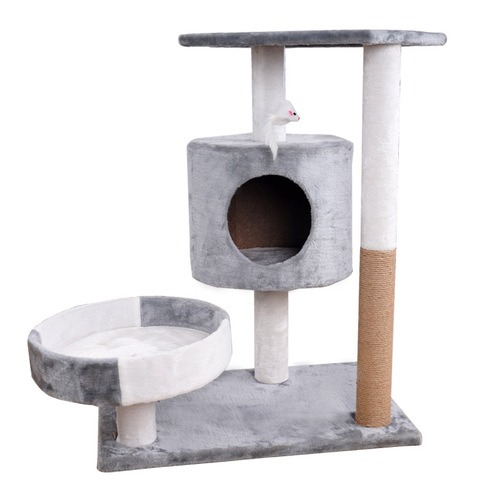 Wholesale toy cat small cat climbing frame cat scratching board cat scratching post cat nest cat tree integrated