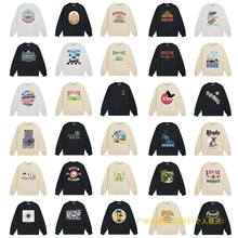 �羳Rhude��ʽ������ĸӡ���ְ߽ٴ����Ů���޿������ºϼ�ins