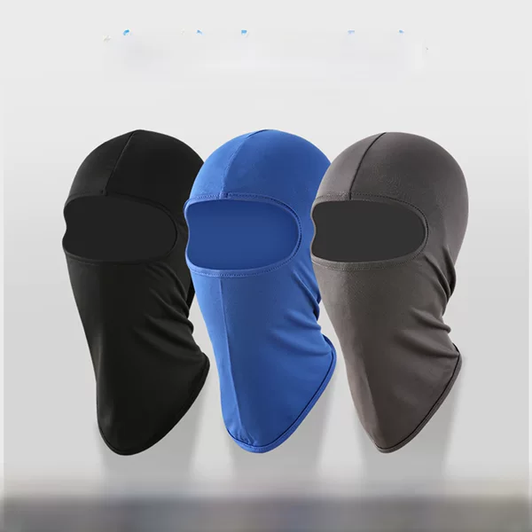 Cross-Border Ice Silk Cycling Hood Summer Outdoor Sun Protection Bicycle Motorcycle Windproof Mask Inner Liner Windproof Mask