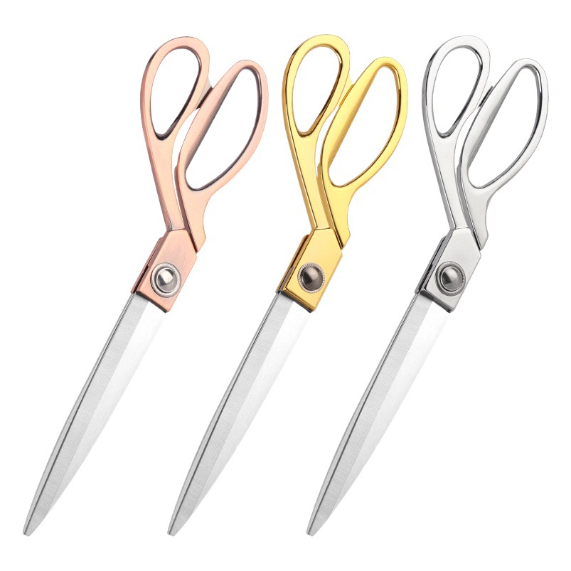 Tijeras DE COSER tijeras de sastre tijeras de vestir tijeras de sastre tijeras de corte profesional tijeras grandes cabeza de hilo tijeras de oro corte de tela hogar