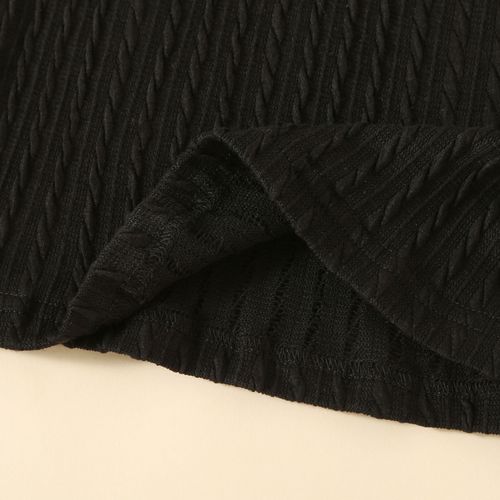 Baoxin European and American foreign trade children's clothing autumn and winter British plaid brushed jacket knitted dress two-piece girl suit