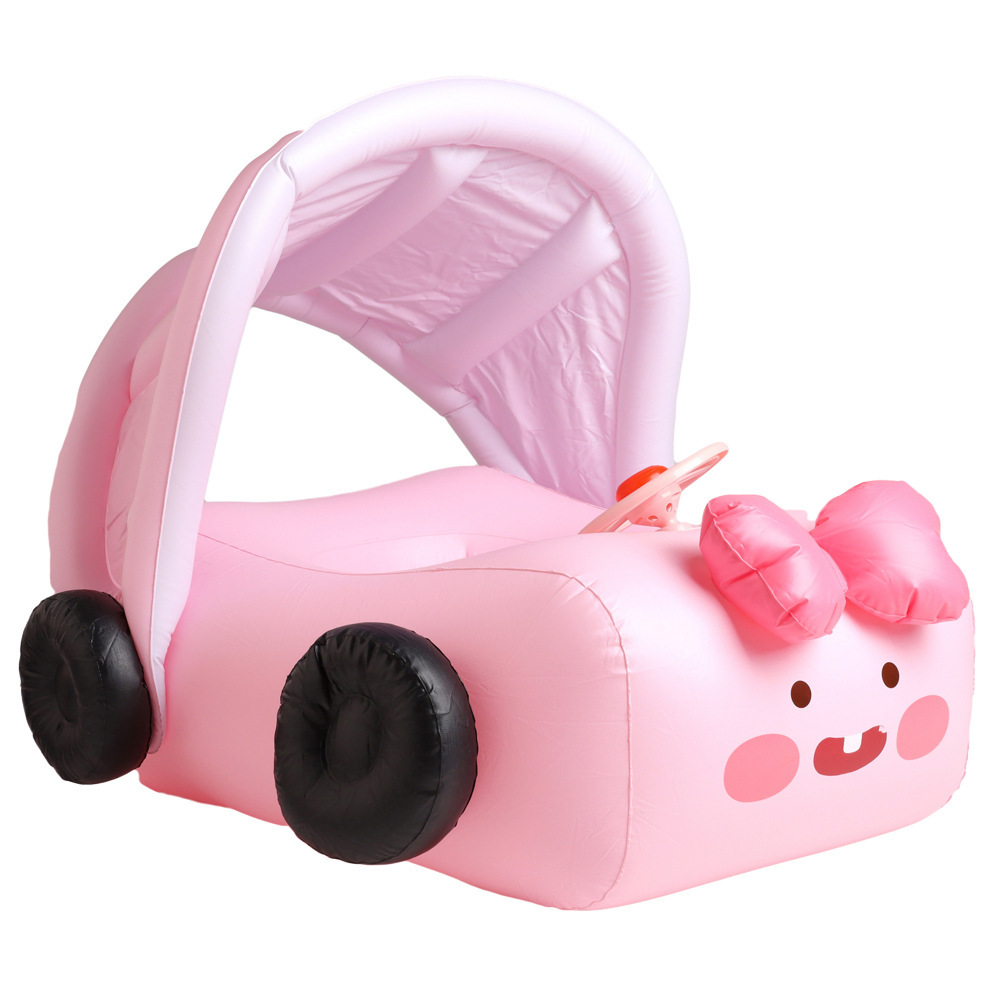 Flotador con Asiento y Volante Infantil de PVC, Inflable y Anti-vuelco para Piscinas image 27
