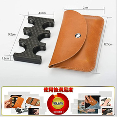 Japanese slide-in coin holder small coin purse plastic coin storage box コインホルダーです