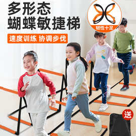 敏捷梯多功能绳梯田径折叠梯儿童篮球协调性体能步伐训练器材跳格