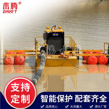 大流量300立方高扬程100米50米600方浮船柴油机水泵 浮型矿用泵