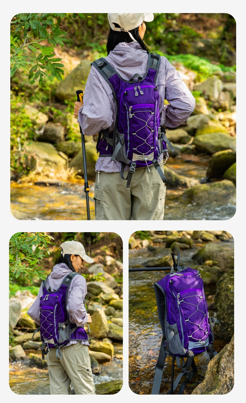 Neuer grenzüberschreitender Outdoor-Wanderrucksack Unisex großvolumig multifunktional wasserdicht Reise-Trekking-Weste Rucksack Rucksack