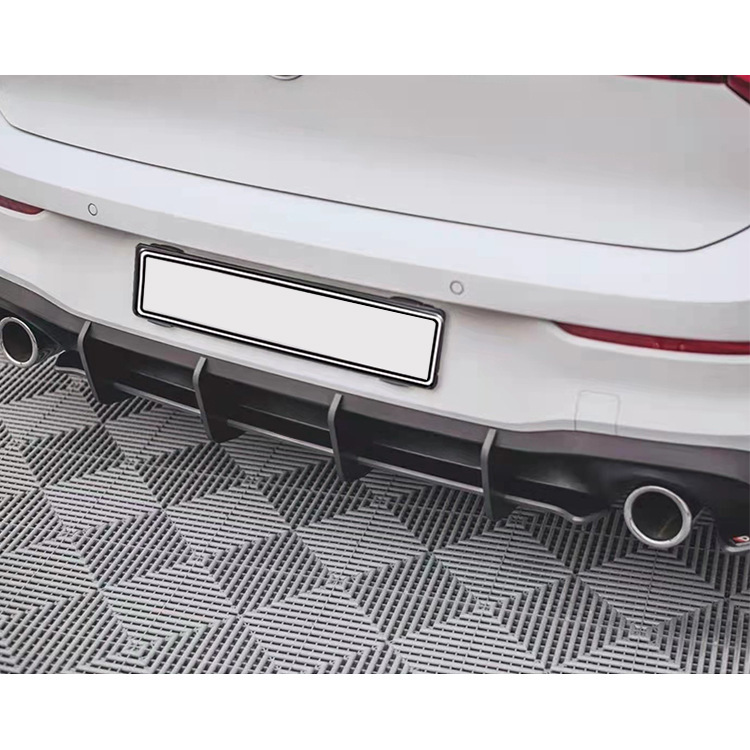 Large/public golf 8 modified blade rear lip 8GTI wind knife rear spoiler high 8/rline rear spoiler diffusion