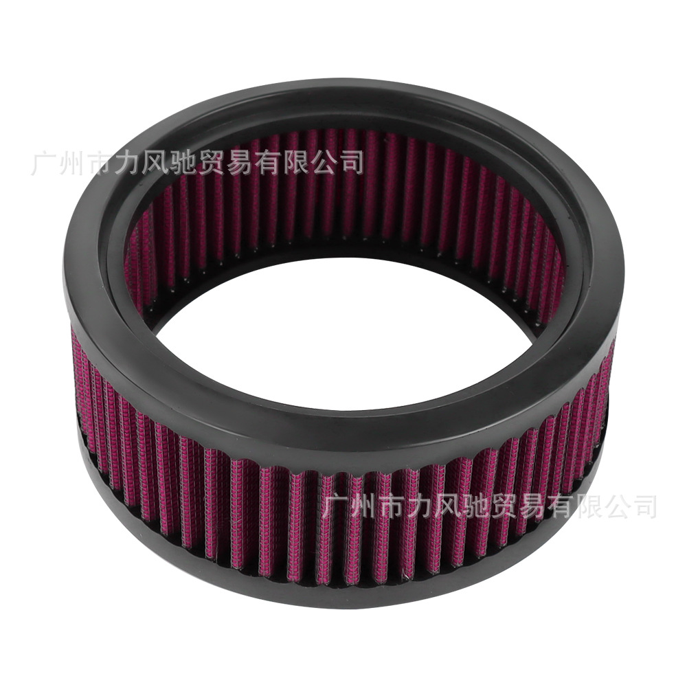 Para la modificación del cartucho de filtro de aire de alto flujo de 6 pulgadas para el Harley S & S Cafe Racer Bobber