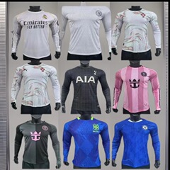 長袖サッカー服242526選手版アーセナルマイアミポルトガル熱刺アルゼンチンパリサッカーボール