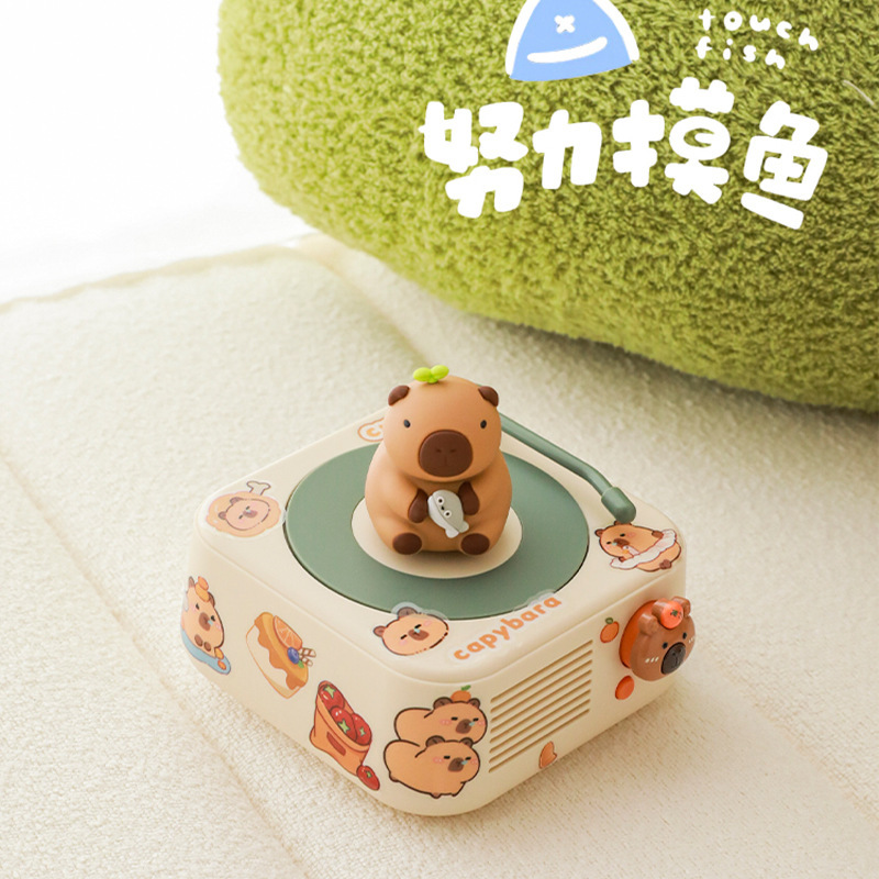 カピバラbluetoothオーディオ漫画人形カード小音響新年誕生日プレゼント年次総会bluetoothスピーカー|undefined