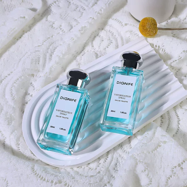 Online celebrity live broadcast mushroom head Blue wind chimes perfume female students long-lasting light fragrance fresh niche cross-border wholesale 30ml