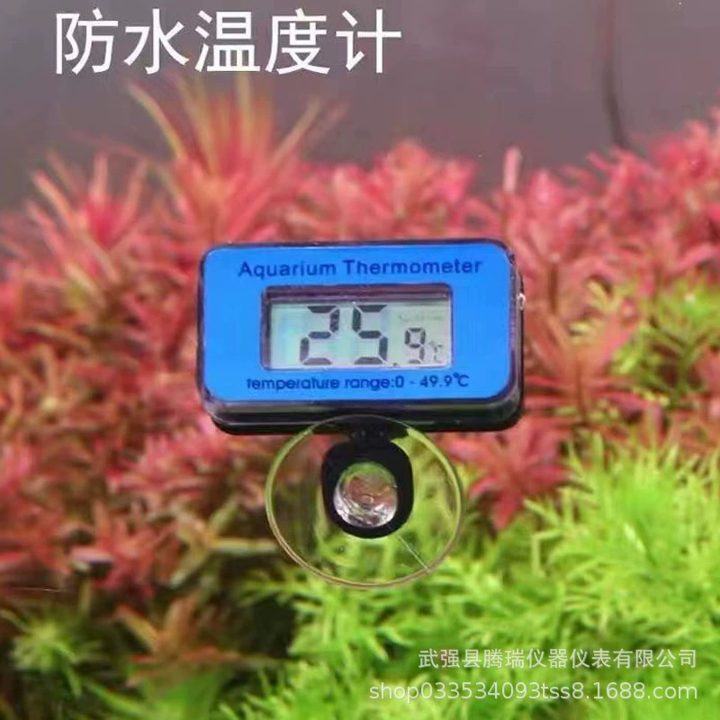 Термометр для аквариума электронный цифровой дисплей термометр для аквариума измеритель температуры воды цилиндр водонепроницаемый цилиндр цифровой термометр