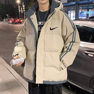 跨境代发 分销代理 潮男士加厚保暖连帽棉衣棉服男一件代发