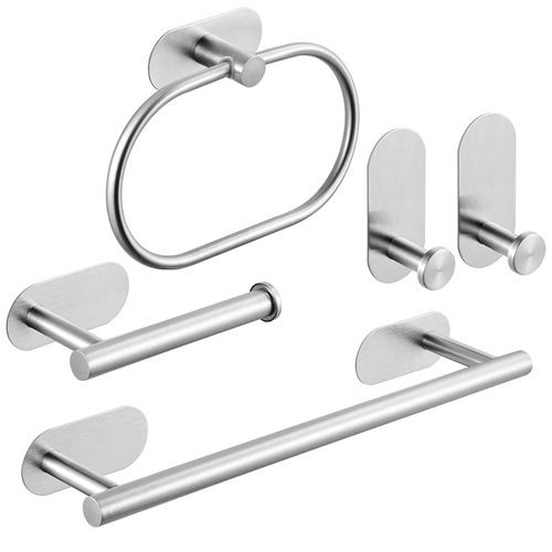 Stainless steel towel rack, towel ring, bathroom towel bar, bathroom accessories set, bath towel rack, bathroom tissue rack