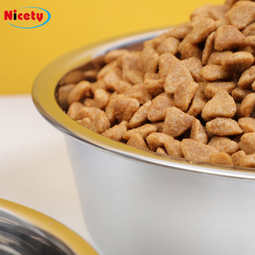 Amazon New Stainless Steel Pet Bowl Dog Bowl Pet Food Bowl Supplies Dog Bowl Wholesale Feeding and Drinking Cat Bowl