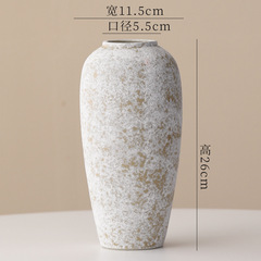陶器の花瓶、静かな雰囲気の花、大型、シンプル、水耕栽培、生花、造花、手作り花、ドライフラワー、花材