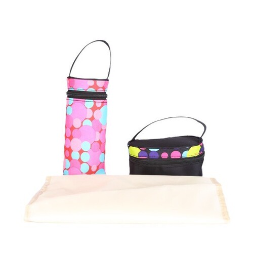 New Style Polka Dot Fashion Crossbody Large Capacity Mommy Bag Set of Five Outing Baby Maternity Bag Handheld Single Shoulder Mother Bag