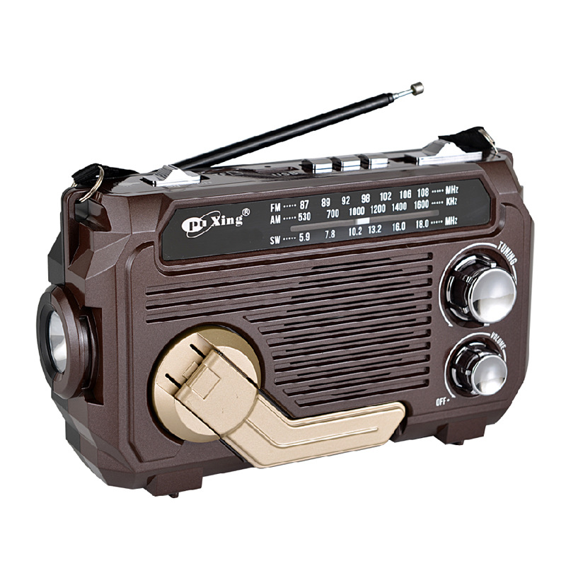 Radio multifunción portátil transfronteriza Radio AM Tarjeta Bluetooth estable PX-77 de audio multibanda