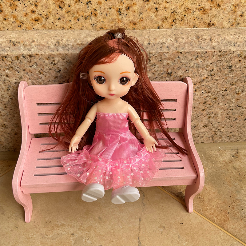 Muñeca transfronteriza bjd8 puntos 17cm ropa simulación Yi Tian Barbie muñeca vestido accesorios jugar casa Juguetes