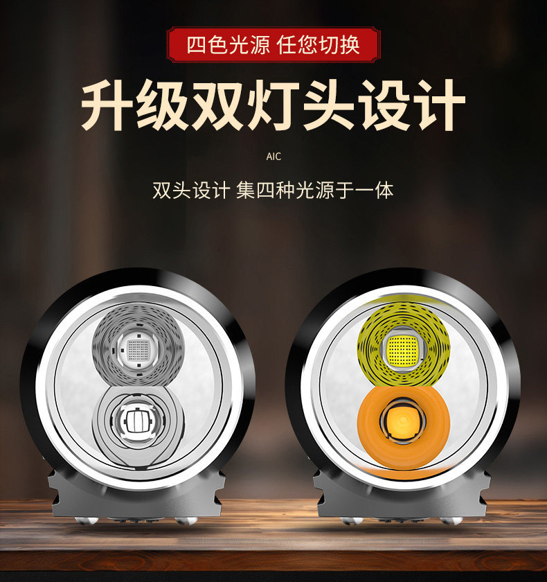 Jade Identification Flashlight with Four Light Sources for Inspecting Jade Jewelry, Strong Light for Banknote Verification, Anti-Counterfeiting 65Nm Ultraviolet Light