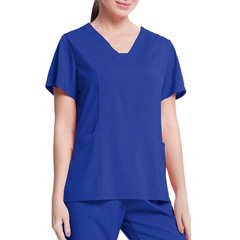 Amazon Surgical Suit Doctor Short Sleeve Nurse Uniform Beauty Salon Dental Brush Hand Uniform Stretch Thin Hand Wash Clothes