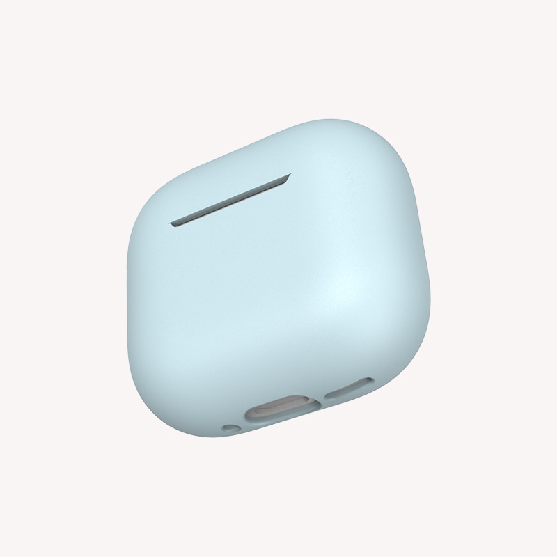 airpods4 ヘッドフォンシェル保護カバー Apple airpods ワイヤレス Bluetooth ヘッドセットシリコン保護ケースに適しています|undefined