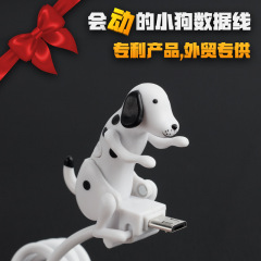 やくざ犬データケーブルかわいいスポーツ子犬充電ケーブルはアップルアンドロイドtype-cクリエイティブプレゼントに適しています