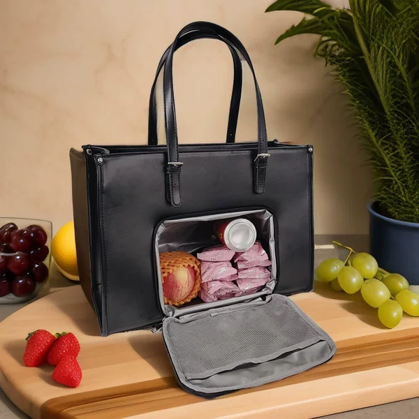 Insulated Computer Handbag, Popular and Practical, Large Capacity Travel Lunch Compartment Insulated Bag, Large Capacity Handbag