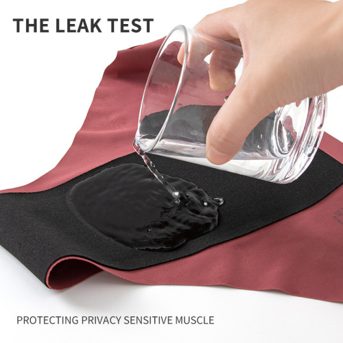 Women's adhesive T-shaped sanitary underwear for heavy flow, four-layer menstrual period underwear, large size women's menstrual period underwear